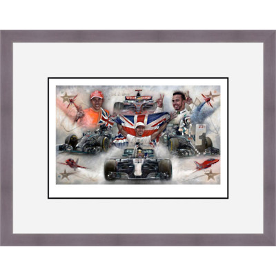 Four Times World Champion - Lewis Hamilton