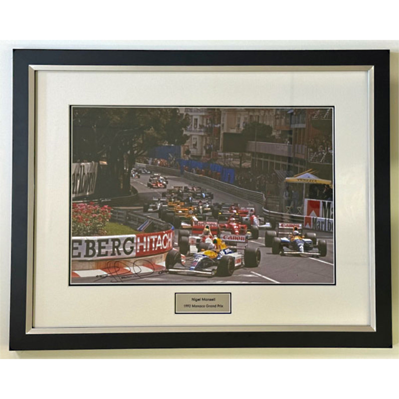 Nigel Mansell - Pole Position - Monaco 92 Nigel Mansell - Pole Position - Monaco 92