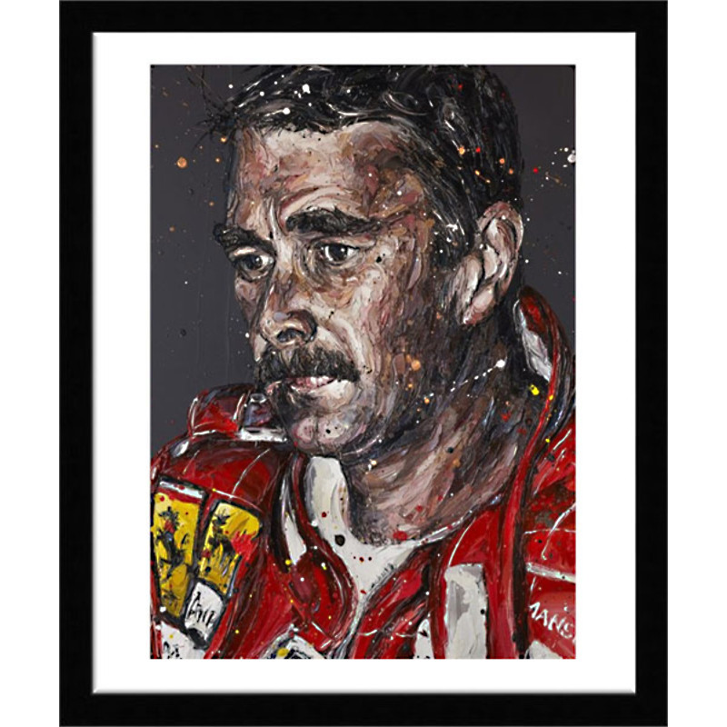 Nigel Mansell - Monaco 90 (Print) Nigel Mansell - Monaco 90 (Print)