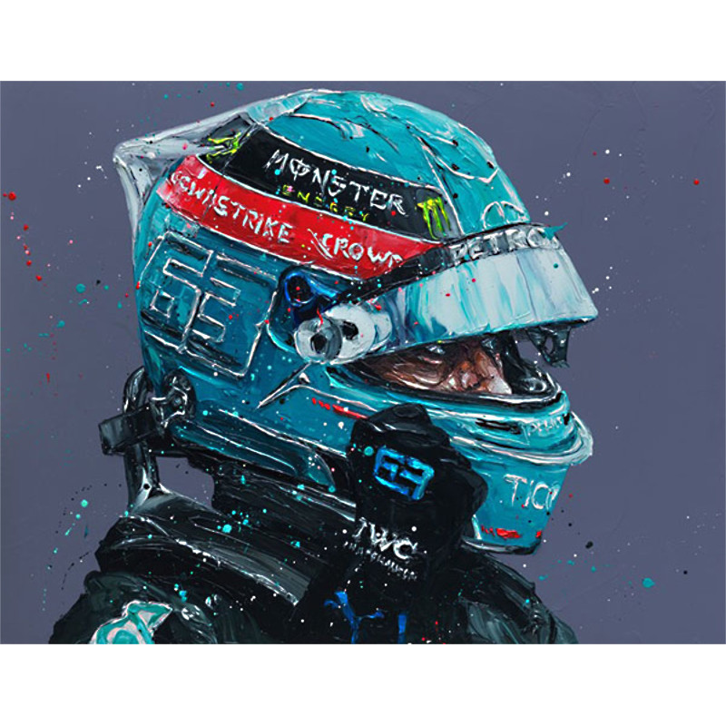 Mr Saturday - George Russell (Canvas)