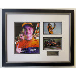 Oscar Piastri - Signed Montage I Oscar Piastri - Signed Montage I