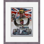 Silverstone Podium - 2022 - Lewis Hamilton Silverstone Podium - 2022 - Lewis Hamilton