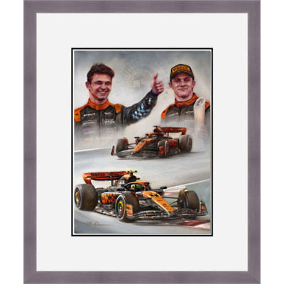 Lando & Oscar - McLaren Podium - Suzuka 2023 Lando & Oscar - McLaren Podium - Suzuka 2023