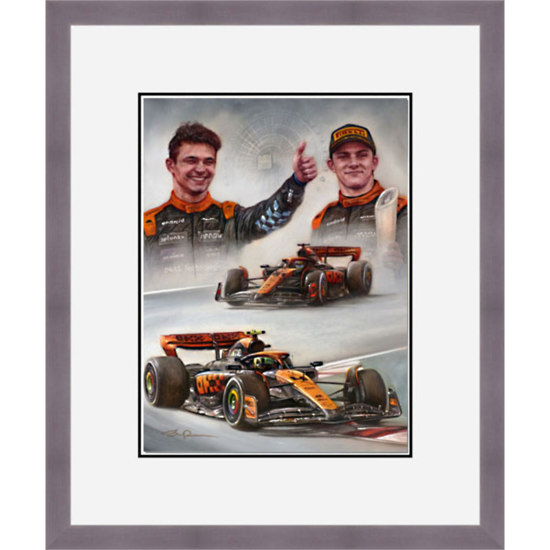 Lando & Oscar - McLaren Podium - Suzuka 2023 Lando & Oscar - McLaren Podium - Suzuka 2023