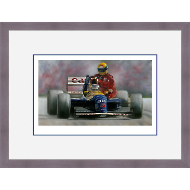 A Friend In Need - Mansell & Senna - Silverstone 1991 A Friend In Need - Mansell & Senna - Silverstone 1991