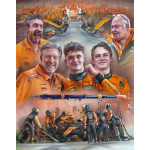 Teamwork - McLaren - Constructors Champions 2024 Teamwork - McLaren - Constructors Champions 2024